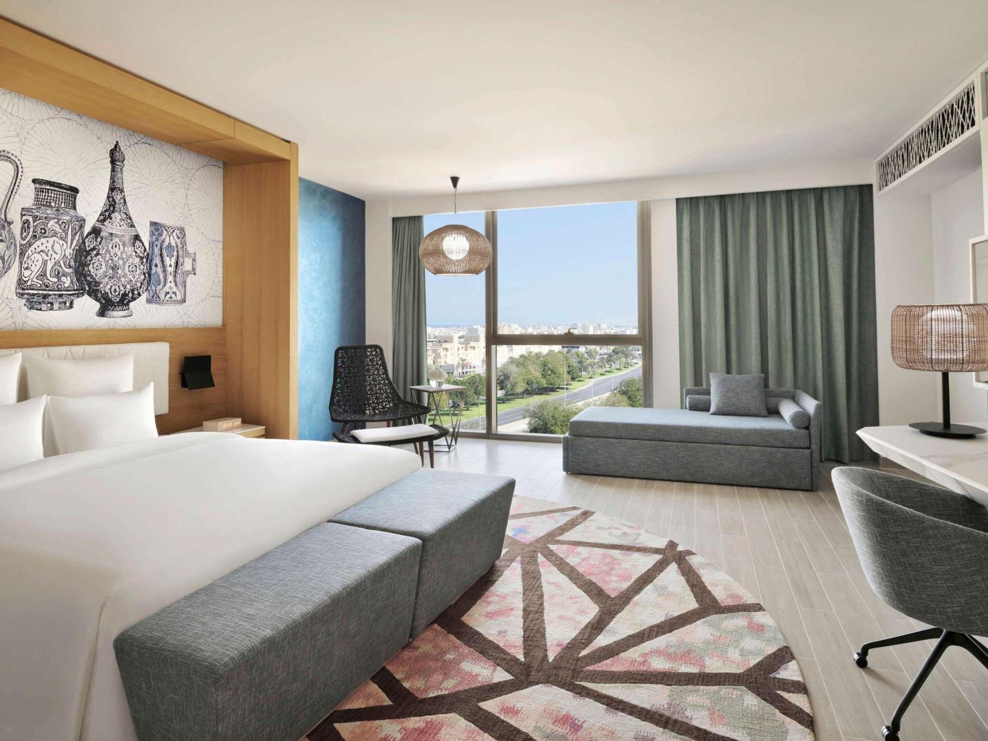 Moevenpick Hotel & Apartments Ghala Маскат Экстерьер фото Deluxe Room